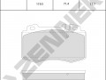 Brake pads DBP0044_4