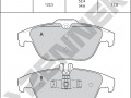 Brake pads DBP1165_4