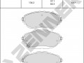 Brake pads DBP1263_4