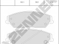 Brake pads DBP0342_4