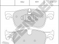 Brake pads DBP1212_4
