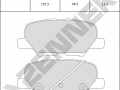 Brake pads DBP0858_4
