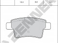 Brake pads DBP0314_4