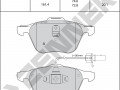 Brake pads DBP0042_4
