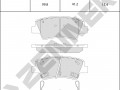 Brake pads DBP0355_4