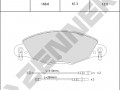 Brake pads DBP1206_4
