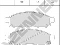 Brake pads DBP1180_4