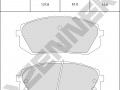 Brake pads DBP0271_4