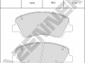 Brake pads DBP0993_4
