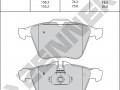 Brake pads DBP0544_4