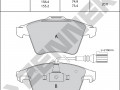 Brake pads DBP1270_4
