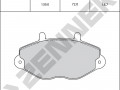 Brake pads DBP0507_4