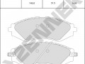 Brake pads DBP0248_4