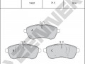 Brake pads DBP0557_4