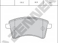 Brake pads DBP0569_4