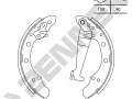 Drum brake shoes DBS0502_4