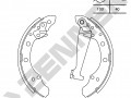 Drum brake shoes DBS0123_4