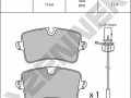 Brake pads DBP1280_4