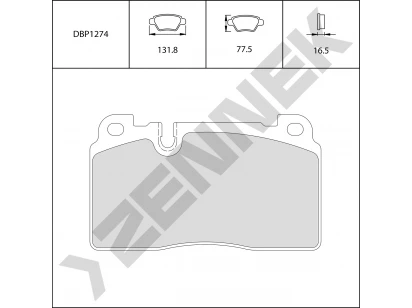 Brake pads DBP1274
