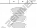 Brake pads DBP0568_4