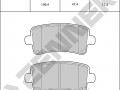 Brake pads DBP0321_4