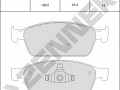 Brake pads DBP0622_4