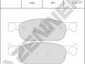 Brake pads DBP0670_4