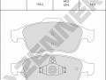 Brake pads DBP0320_4