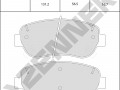 Brake pads DBP1426_4