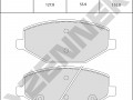 Brake pads DBP1507_4