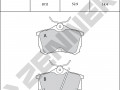 Brake pads DBP1104_4