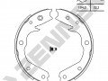 Drum brake shoes DBS0001_4