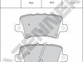 Brake pads DBP0801_4