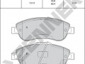 Brake pads DBP0817_4