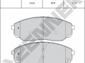 Brake pads DBP0126_4