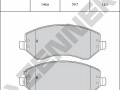 Brake pads DBP0231_4