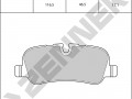 Brake pads DBP0524_4