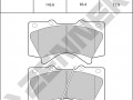 Brake pads DBP0840_4