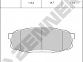 Brake pads DBP0827_4