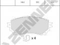 Brake pads DBP1146_4