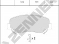 Brake pads DBP0851_4