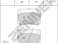 Brake pads DBP1178_4