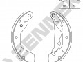Drum brake shoes DBS0102_4