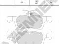 Brake pads DBP0634_4
