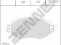 Brake pads DBP1425_4