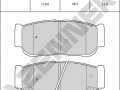 Brake pads DBP0805_4