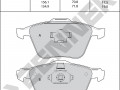 Brake pads DBP0508_4