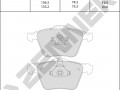 Brake pads DBP0504_4
