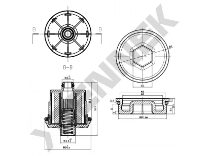 HALDEX Clutch Filters DFH0001