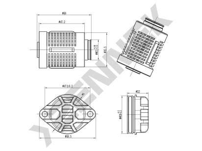 HALDEX Clutch Filters DFH0008